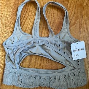 Free People Gray sports Bra!